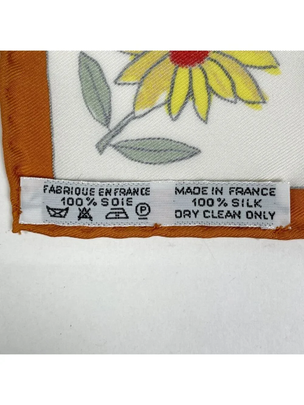 Hermes Petit Carre Retour a la Terre Return Scarf Silk Orange Multicolor - Picture 2 of 4